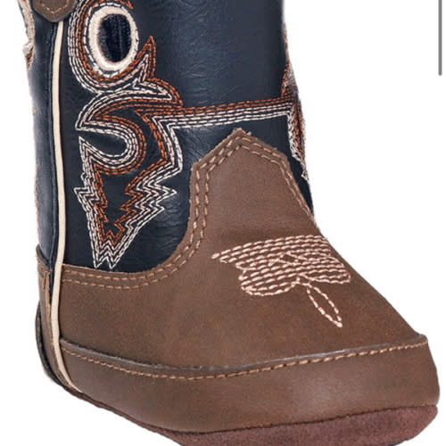Double Barrel Infant Boys' Trace Baby Bucker Boots - Round Toe | Boot Barn