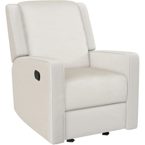Baby Relax Robyn 3-in-1 Glider Recliner Chair, White Linen