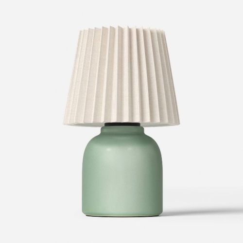 Mini Lamp Ceramic Versatile Green - Room Essentials™