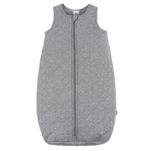 Gerber Baby Sleeveless Wearable Blanket, 0-6 Months, Grey Heather