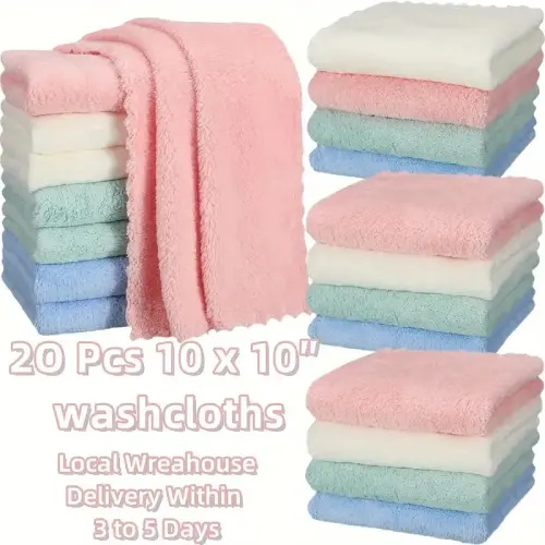 a collection 20 washcloths designed infants - Temu