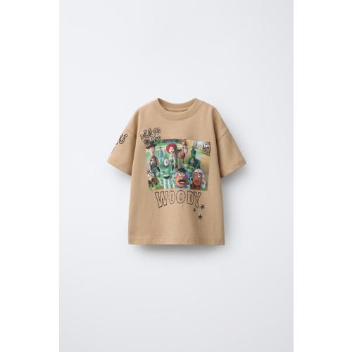 TOY STORY © DISNEY PIXAR PRINT T-SHIRT - Light brown | ZARA United States