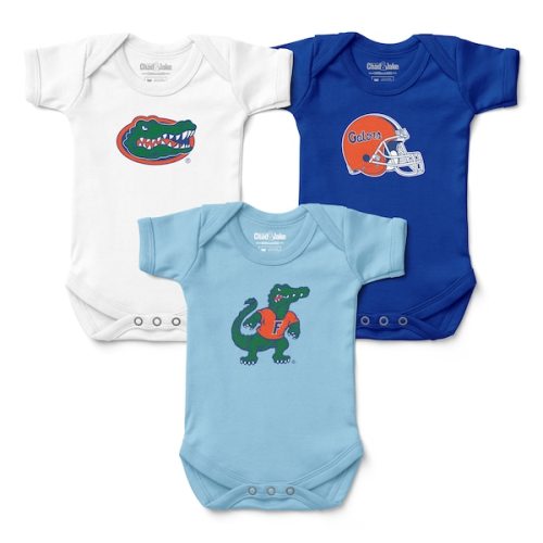 Florida Gators Chad & Jake Newborn & Infant 3-Pack Bodysuit Set