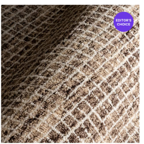 Melrose Checked Rug | Brown – Rugs USA