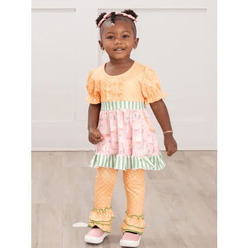 Quack & Bloom Ruffle Outfit