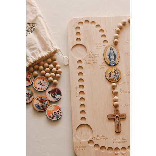 The Original Wooden Rosary Board™