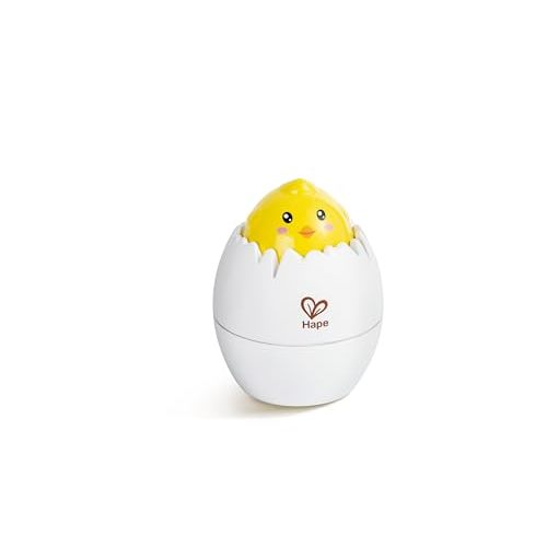 Hape Roll 'n Hatch - Magical Egg-to-Chick Transforming Toddler Toy | Sensory & Fine Motor Skill Development for Babies 6-24 Months | Object Permanence & Visual Tracking Educational Toy