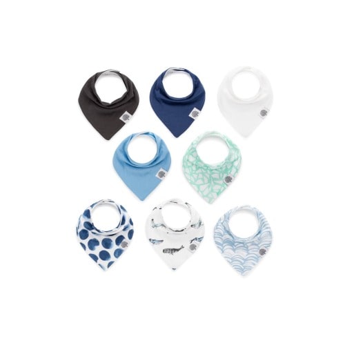 Bandana Bib Set, One Size