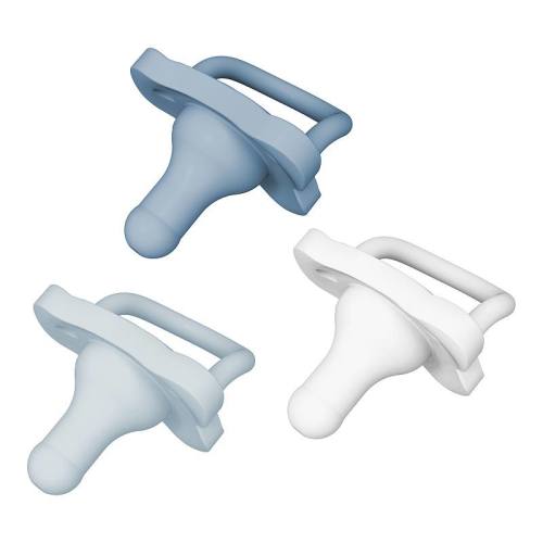 Dr. Brown's HappyPaci 3-Pack One-Piece Silicone Newborn-Infant Pacifiers