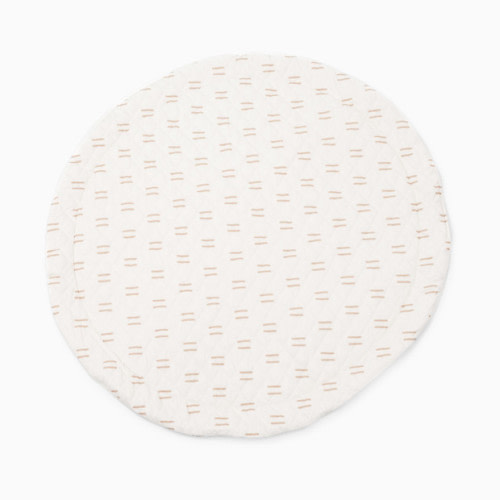 Poppyseed Play Extra Padded Round Play Mat - Neutral Line