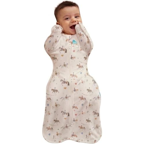 Love to Dream Swaddle UP, Baby Sleep Sack, Self-Soothing Swaddles for Newborns, Improves Sleep, Snug Fit Helps Calm Startle Reflex, New Born Essentials for Baby, 1.0 TOG, 5-8.5 lbs, Year of the Horse