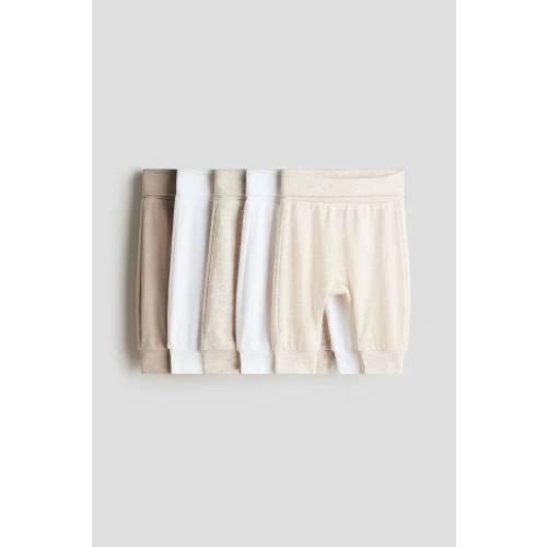5-PACK FOLDOVER-WAIST PANTS