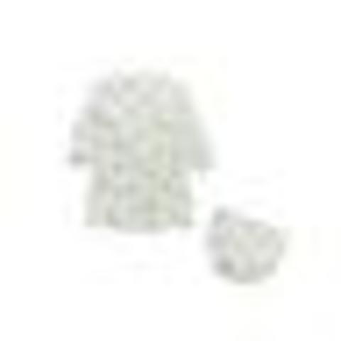 Baby Girls' Wrangler Printed Ruffle Long Sleeve Dress