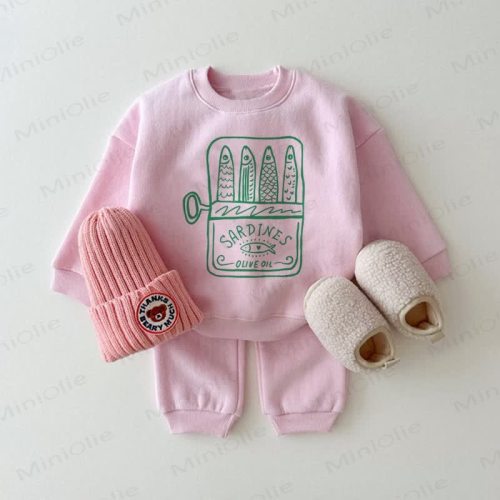 Baby Canned Sardines Pink 2-piece Set – MiniOlie