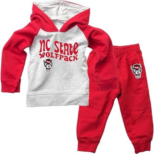 Wes and Willy Infant and Toddler College Pant and Hoodie Set
