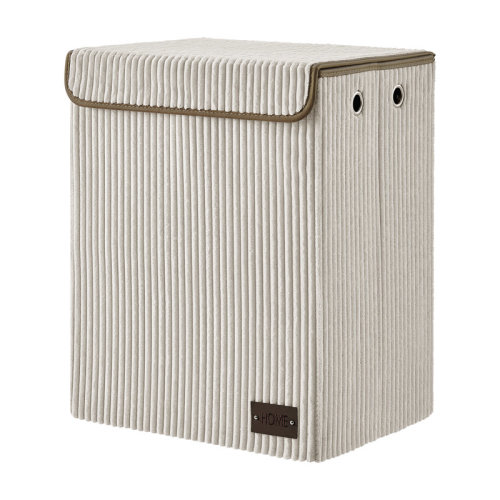 Isabelle & Max™ Collapsible Folding Corduroy Low Profile Laundry Hamper Toy Storage & Reviews | Wayfair