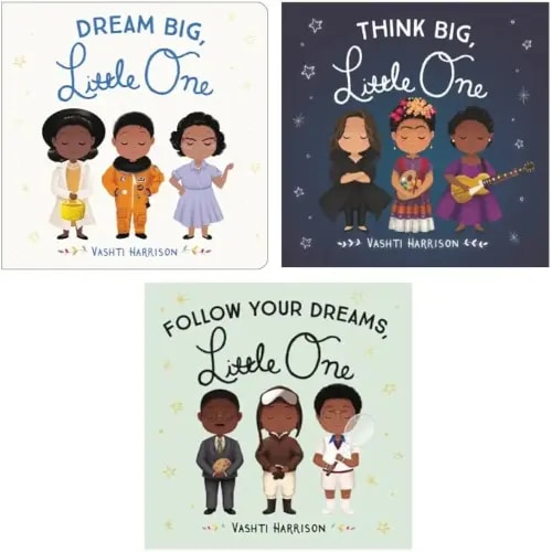 The Dream Big, Little One Series 3-Book Collection Set - Inspirational Board Books for Little Leaders