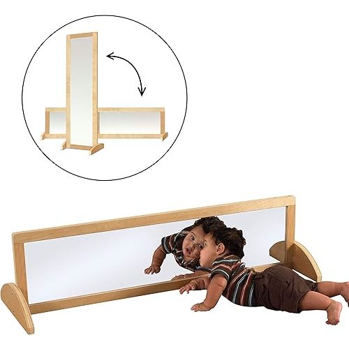 Bi-Directional Mirror, Double-Sided, Natural