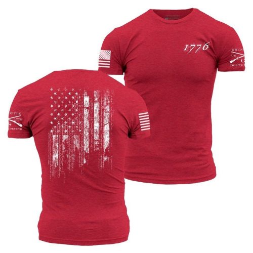 1776 Flag T-Shirt - Red