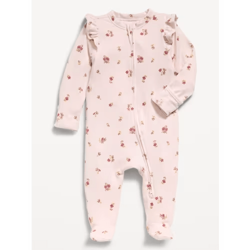 SoftMode 2-Way-Zip Sleep & Play Footed One-Piece for Baby