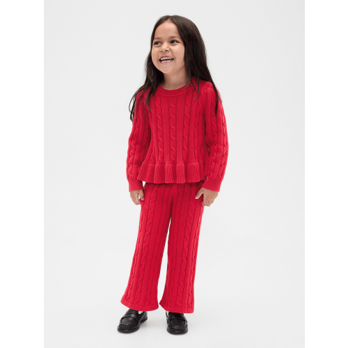 Baby & Toddler Cable-Knit Sweater Set