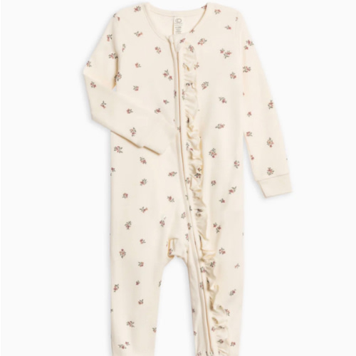 Colored Organics - Neve Ruffle Zipper - 6-12 Months