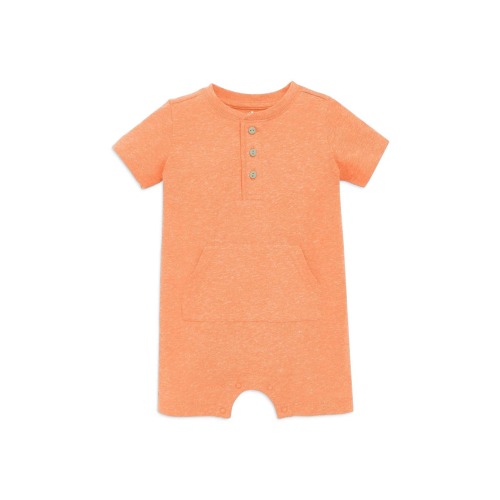 Baby Heathered Henley Shortie