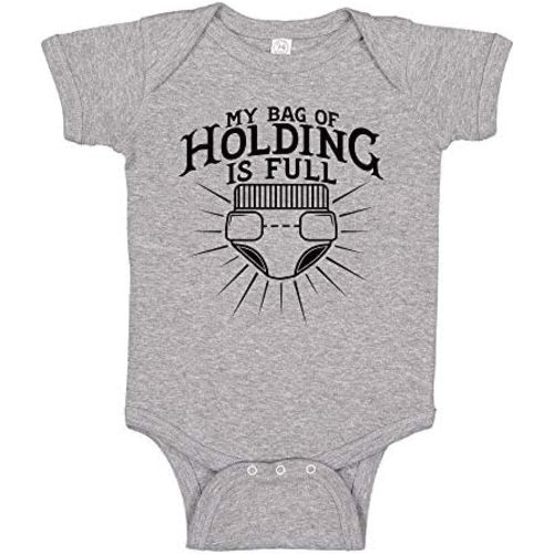My Bag of Holding is Full Baby Bodysuit/Toddler T-Shirt Funny RPG Baby Clothes