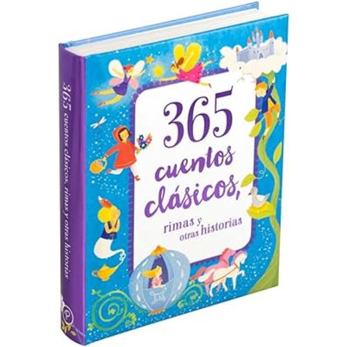 365 cuentos clasicos (Children's Spanish Language Padded Storybook Treasury) (Spanish Edition)