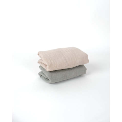 Muslin Burp Cloth Set (2 pack)