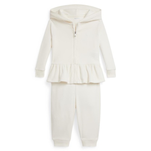 Velour Hoodie & Joggers Set, 9M- Only 1 left