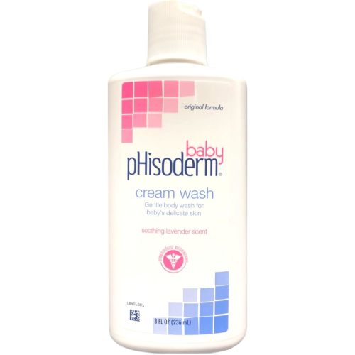 Phisoderm Baby Tear-Free Cream Wash 8 oz (Pack of 4)
