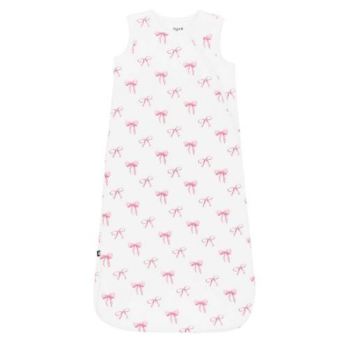 Kyte BABY Baby Girls Bamboo Bow Print Sleep Bag 1.0