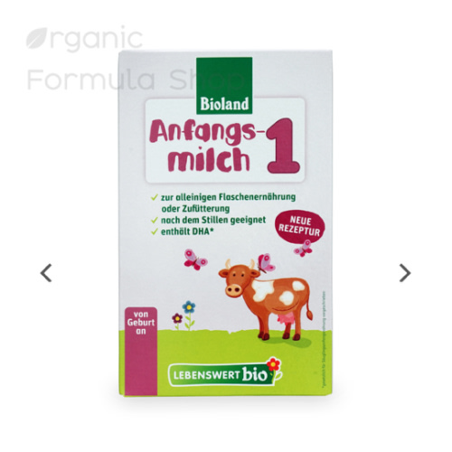 Lebenswert Bioland Cow Milk Baby Formula stage 1    0-6months