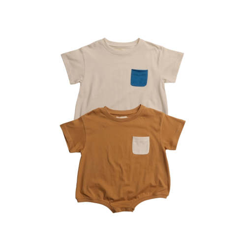 Cory Pocket Romper Bundle- Vanilla Ice + Apple Cinnamon