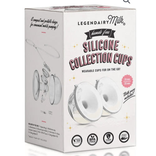 Silicone Milk Collection Cups | Legendairy Milk