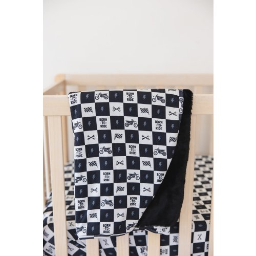 Born to Ride Plush Blanket | scoots