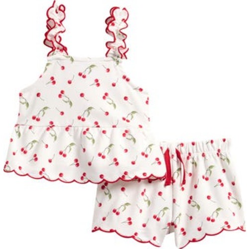 Cherry Tank & Shorts Set, 6-12M