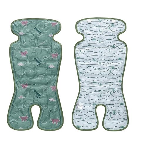 Miracle Baby Gel Car Seat Cooling Pad, Reversible Cooler Mat for Stroller, Summer Seat Liner for Babies(1-Pack)