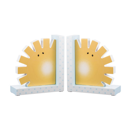 Harriet Bee Noah's Pastel Pairs "Sunshine" Bookends | Wayfair