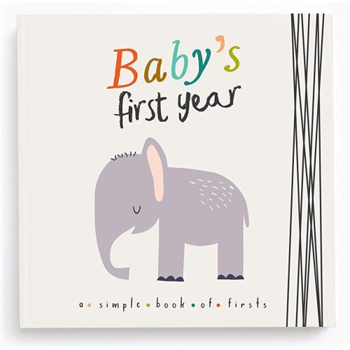 Lucy Darling Little Animal Baby Memory Book – First 5 Years Keepsake Journal & Photo Album for Baby Boy/Girl, Gender-Neutral Milestone Book, Thoughtful Gift for New Moms
