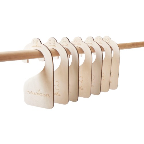 Baby Closet Dividers | Baby Gift | Nursery Organization | Gender Neutral | Nesting Gift | Closet Hangers | Organizers | Boutique Prop