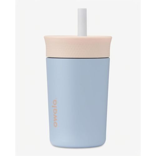 Owala Tumbler Kids Stainless Steel Water Bottle 12 oz Seas The Day