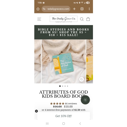 Attributes of God Kids Board Book