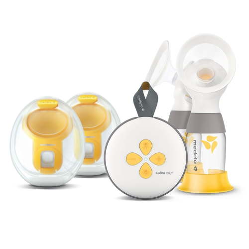 Medela Swing Maxi Pump Your Way Deluxe Bundle with Wearable In-Bra Collection Cups and PersonalFit Flex Breast Shields - Walmart.ca