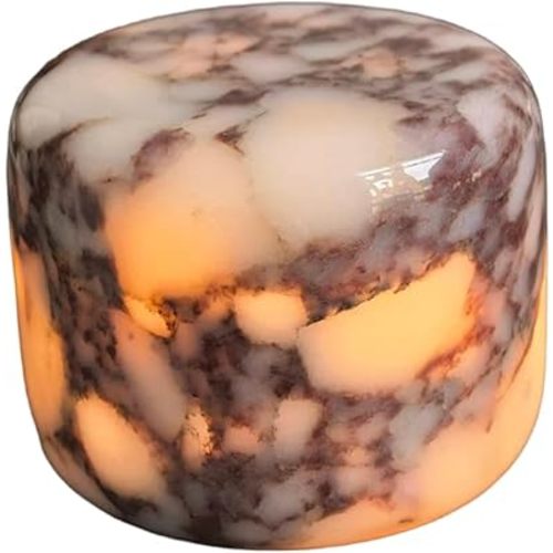 Marmor Marble Lamp Table Lamp Unique Stone Touch Lamp Pat Lamp Type-C 3 Way Bedside Lamp Ambient Light Bedroom Stands Night Light Decorative LED Warm Portable Lamp Rechargeable