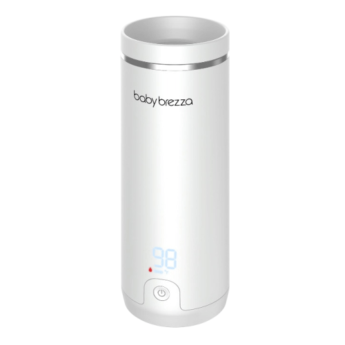 Baby Brezza Super Fast Portable Bottle Warmer, White