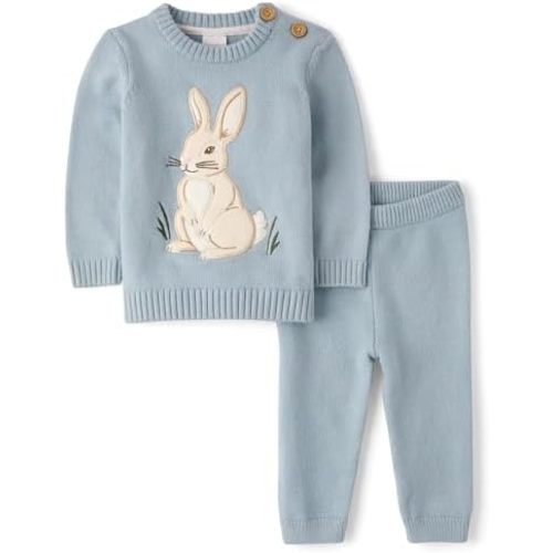 Gymboree Baby And Newborn Long Sleeve Sweater and Pants 2-piece Outfit Set