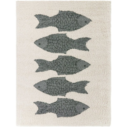 Balta Rugs Seabrook Blue Kids Fish Area Rug | Wayfair