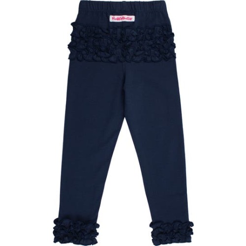 Baby Girls Ruffle Leggings with Signature Rear Ruffles, 3-6M